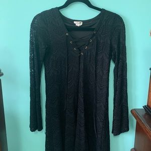 Pacsun LA Hearts Black shift dress